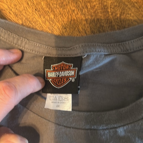 Harley Davidson Barcelona T shirt EUC size 2XL - Picture 2 of 5